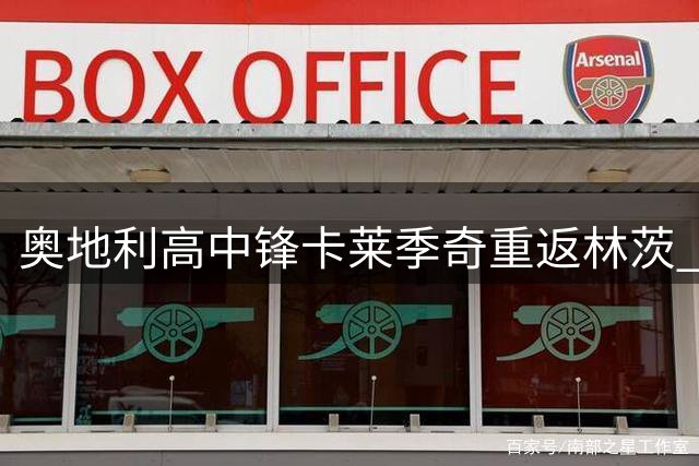 奥地利高中锋卡莱季奇重返林茨 签约五年